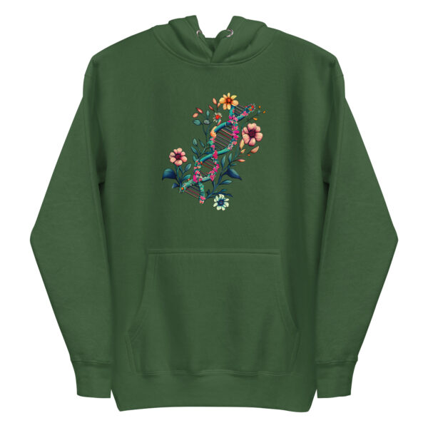 Floral DNA Unisex Hoodie - Image 8