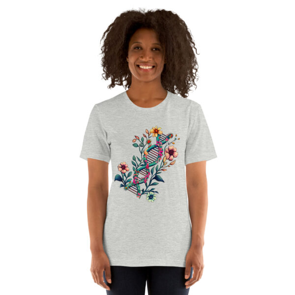 Floral DNA Unisex T-Shirt - Image 15