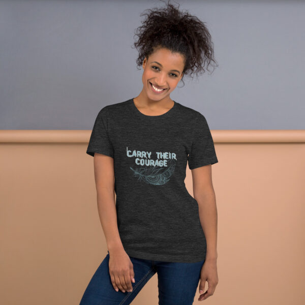 Carry Their Courage Unisex T-Shirt - Image 4