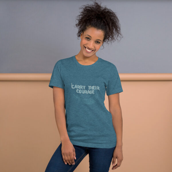 Carry Their Courage Unisex T-Shirt - Image 6