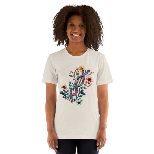 Floral DNA Unisex T-Shirt - Image 16