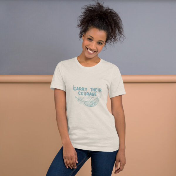 Carry Their Courage Unisex T-Shirt - Image 17