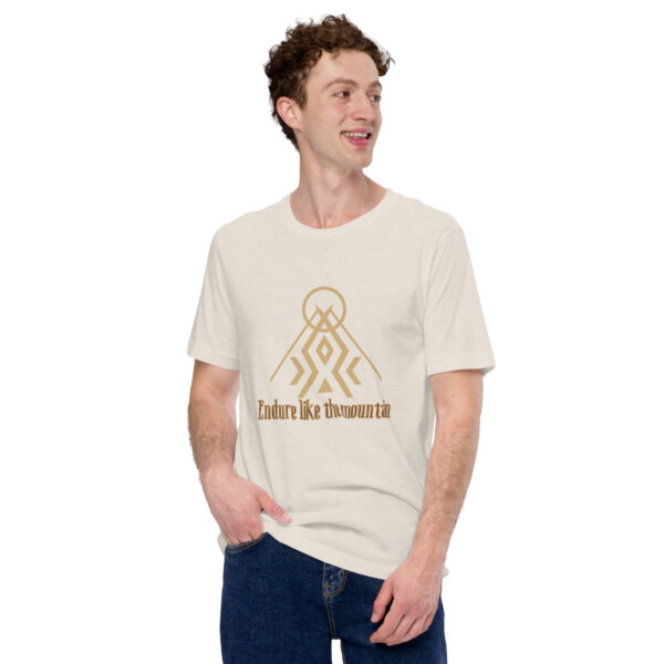 Endure Like a Mountain Unisex T-Shirt - Image 17