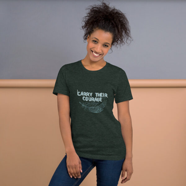 Carry Their Courage Unisex T-Shirt - Image 3