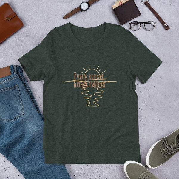 Every Sunset Brings Rebirth Unisex T-Shirt