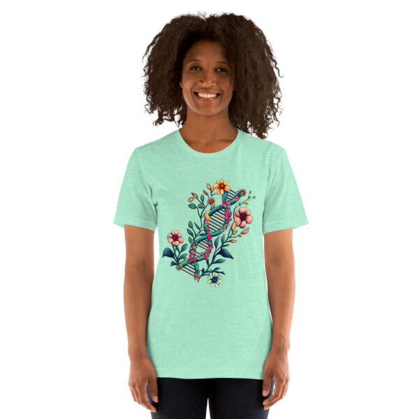 Floral DNA Unisex T-Shirt - Image 18