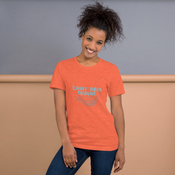 Carry Their Courage Unisex T-Shirt - Image 10