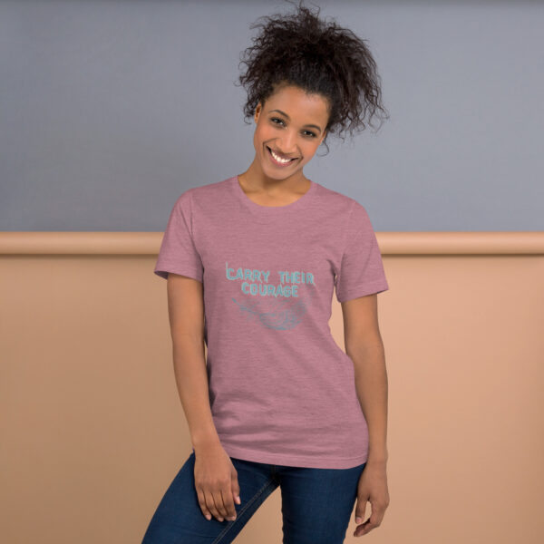 Carry Their Courage Unisex T-Shirt - Image 11