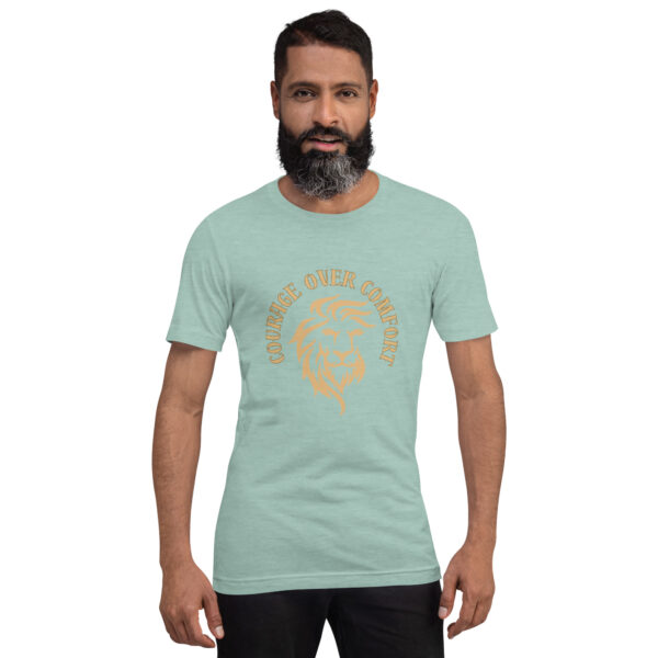 Courage Over Comfort Unisex T-Shirt - Image 3