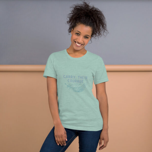 Carry Their Courage Unisex T-Shirt - Image 13