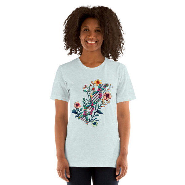 Floral DNA Unisex T-Shirt - Image 17