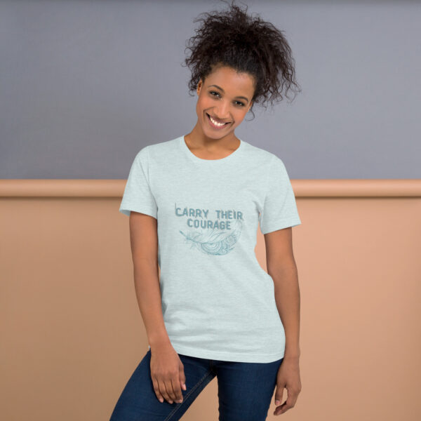 Carry Their Courage Unisex T-Shirt - Image 18