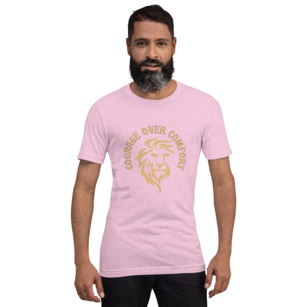 Courage Over Comfort Unisex T-Shirt - Image 2