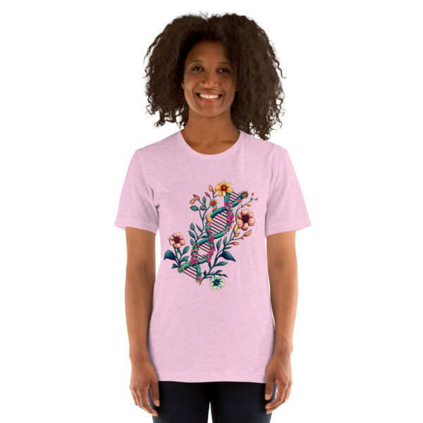 Floral DNA Unisex T-Shirt - Image 12