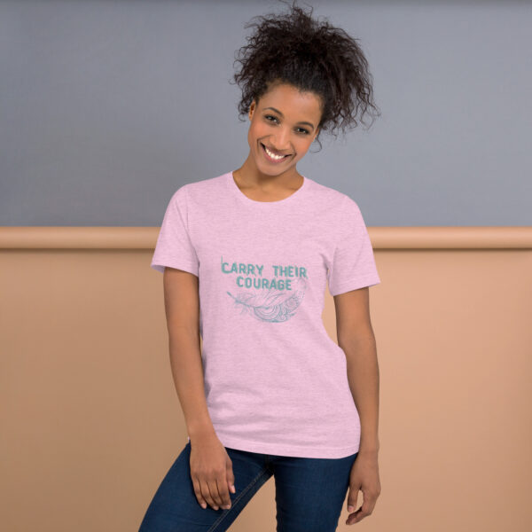 Carry Their Courage Unisex T-Shirt - Image 12