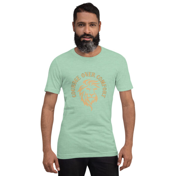 Courage Over Comfort Unisex T-Shirt - Image 4