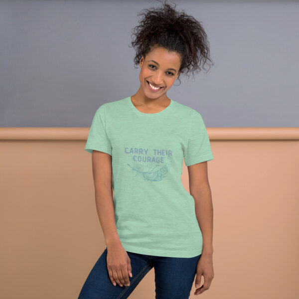 Carry Their Courage Unisex T-Shirt - Image 14