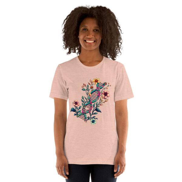 Floral DNA Unisex T-Shirt - Image 14