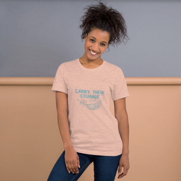 Carry Their Courage Unisex T-Shirt - Image 15