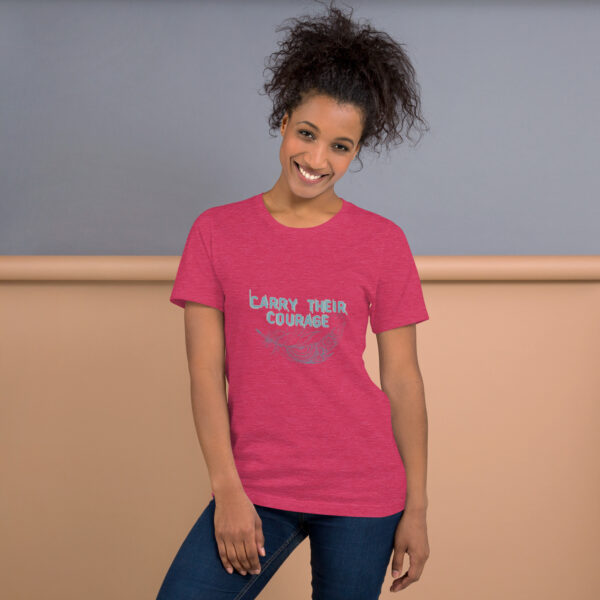 Carry Their Courage Unisex T-Shirt - Image 5