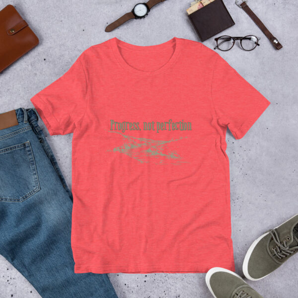 Progress Not Perfection Unisex T-Shirt - Image 8