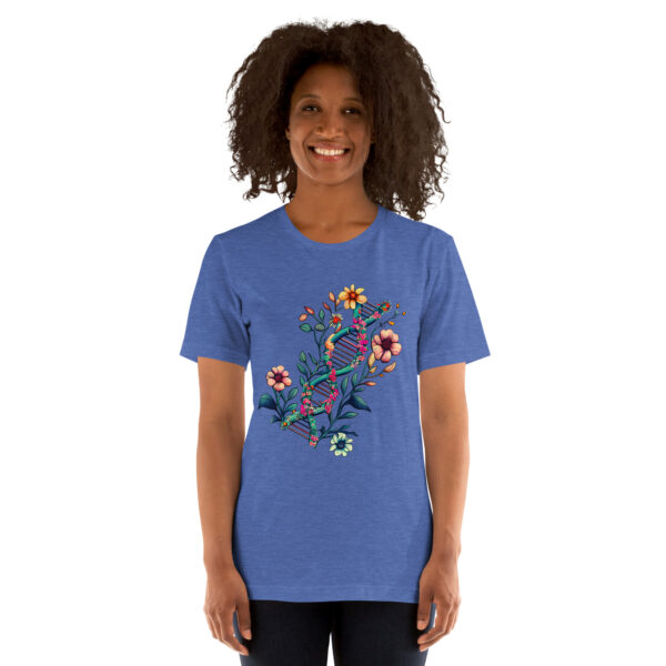 Floral DNA Unisex T-Shirt - Image 7