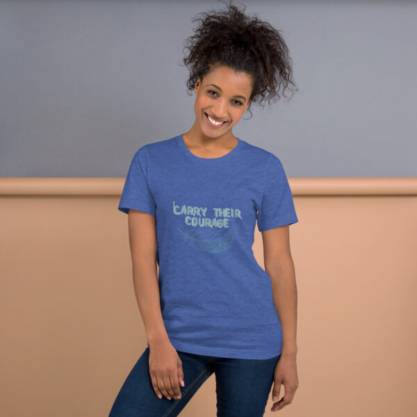 Carry Their Courage Unisex T-Shirt - Image 7