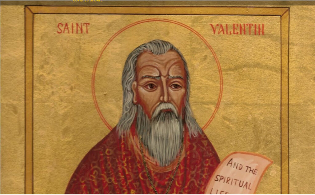 Painting of Saint Valentine