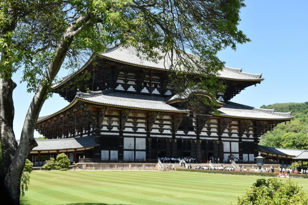 Tōdai-ji  Temple in Nara Japan