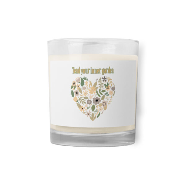 Tend Your Inner Garden Glass Jar Soy Wax Candle