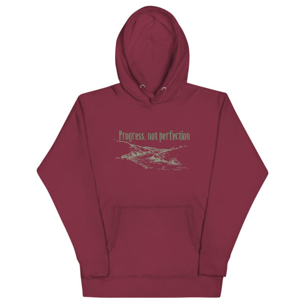 Progress Not Perfection Unisex Hoodie - Image 7