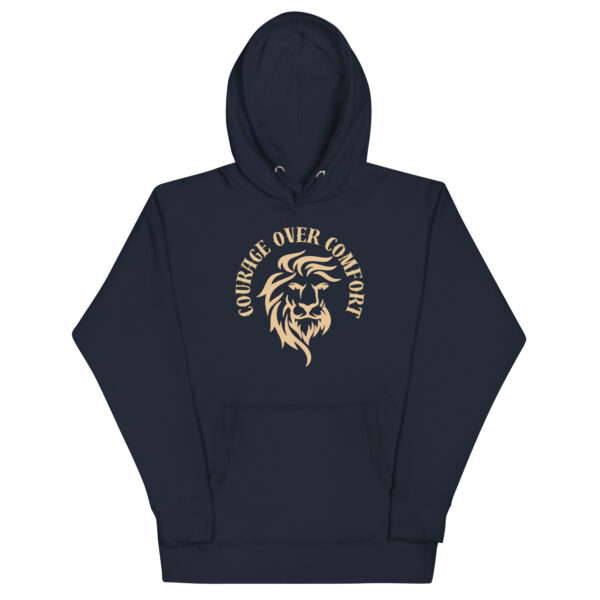 Courage Over Comfort Unisex Hoodie - Image 3