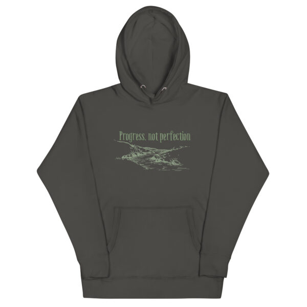 Progress Not Perfection Unisex Hoodie - Image 9