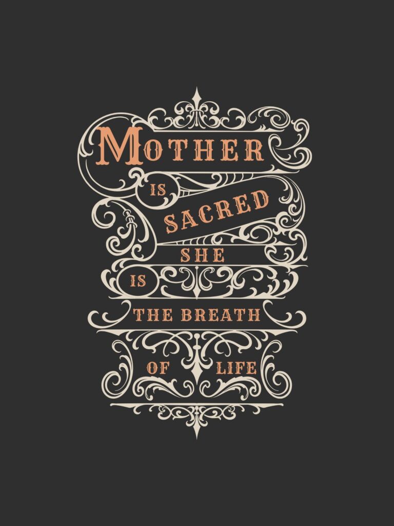 Lakota proverb about mother