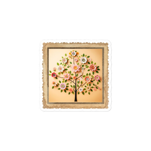 Flower Lovers Family Tree Bubble-free stickers - Image 2
