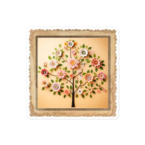 Flower Lovers Family Tree Bubble-free stickers - Image 3