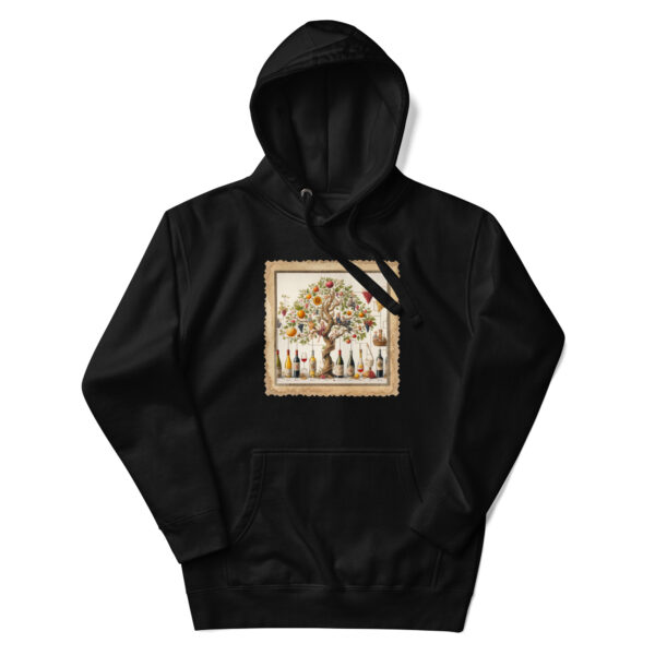 Wine Lovers Family Tree Unisex Hoodie
