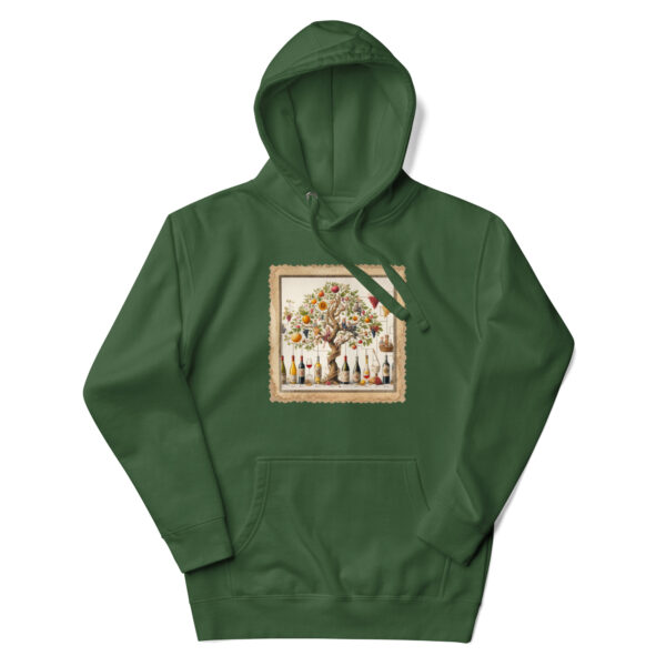 Wine Lovers Family Tree Unisex Hoodie - Image 8