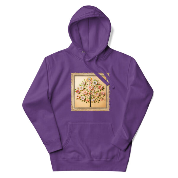 Flower Lovers Family Tree Unisex Hoodie - Image 7