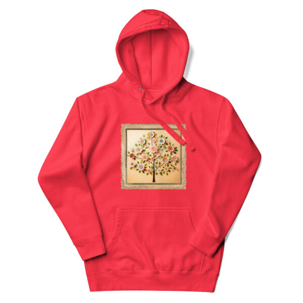 Flower Lovers Family Tree Unisex Hoodie - Image 10