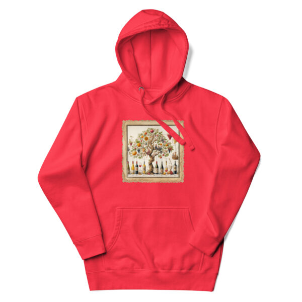 Wine Lovers Family Tree Unisex Hoodie - Image 10