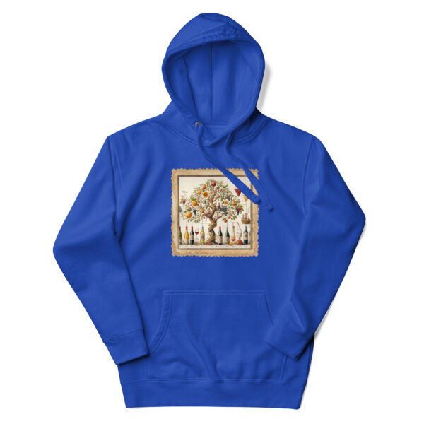 Wine Lovers Family Tree Unisex Hoodie - Image 6