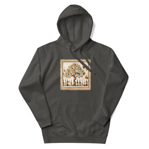 Wine Lovers Family Tree Unisex Hoodie - Image 5