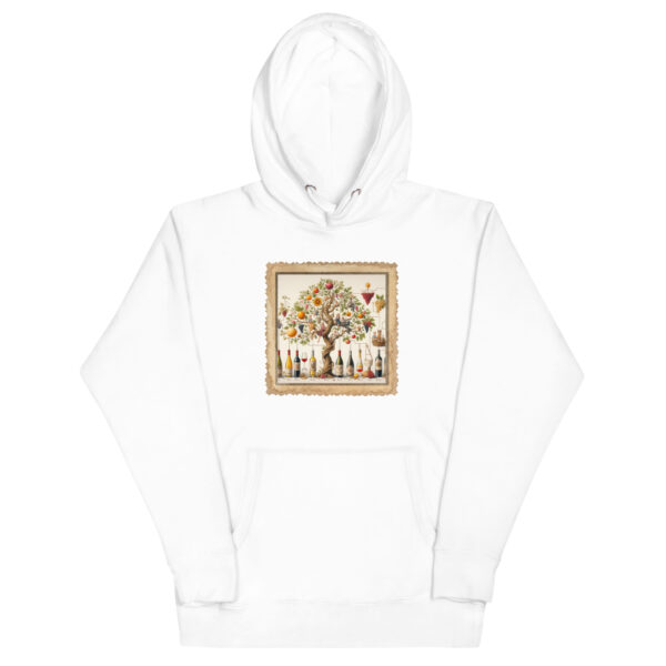 Wine Lovers Family Tree Unisex Hoodie - Image 15