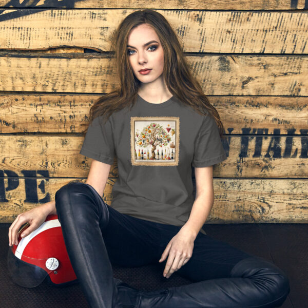Wine Lovers Family Tree Unisex t-shirt - Image 9