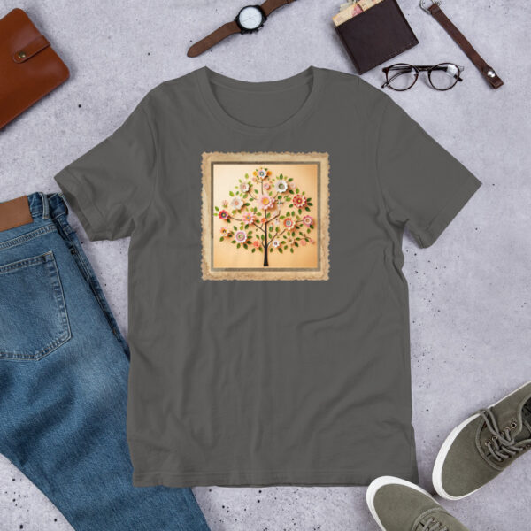 Flower Lovers Family Tree Unisex t-shirt - Image 8