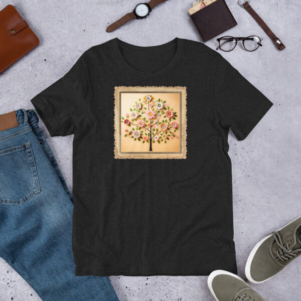 Flower Lovers Family Tree Unisex t-shirt