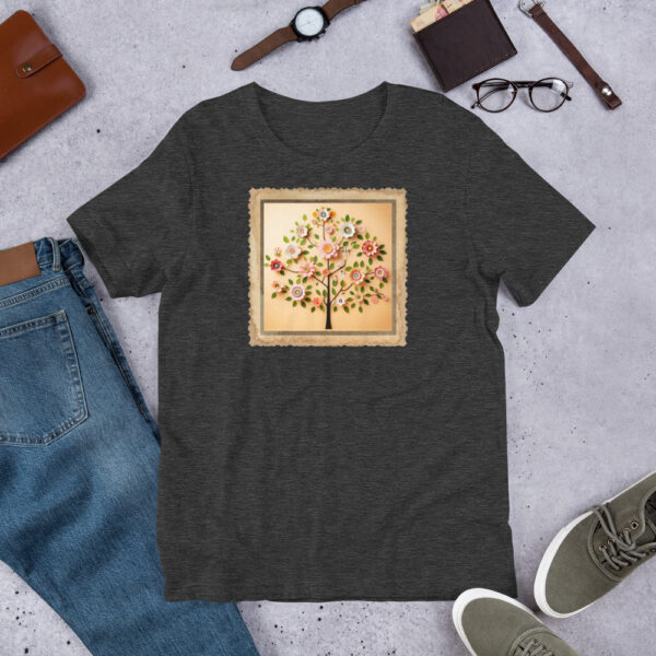 Flower Lovers Family Tree Unisex t-shirt - Image 6