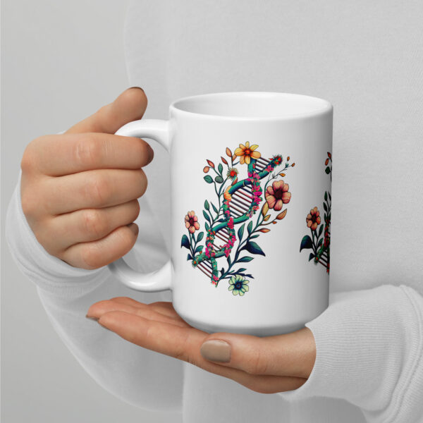 Floral DNA Mug - Image 4