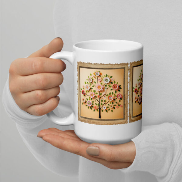 Flower Lovers Family Tree Mug - Image 4